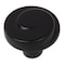 Gliderite Hardware 1-1/8 in. Matte Black Swirl Cabinet Knob, 5PK 5414-MB-5 - alternate 1